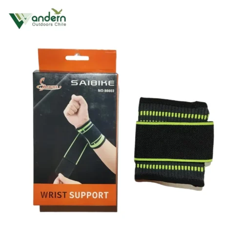 Muñequera ajustable con soporte de correa SAIBIKE