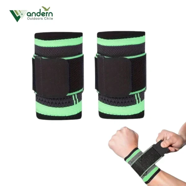 Muñequera ajustable con soporte de correa SAIBIKE Muñequera ajustable con soporte de correa SAIBIKE