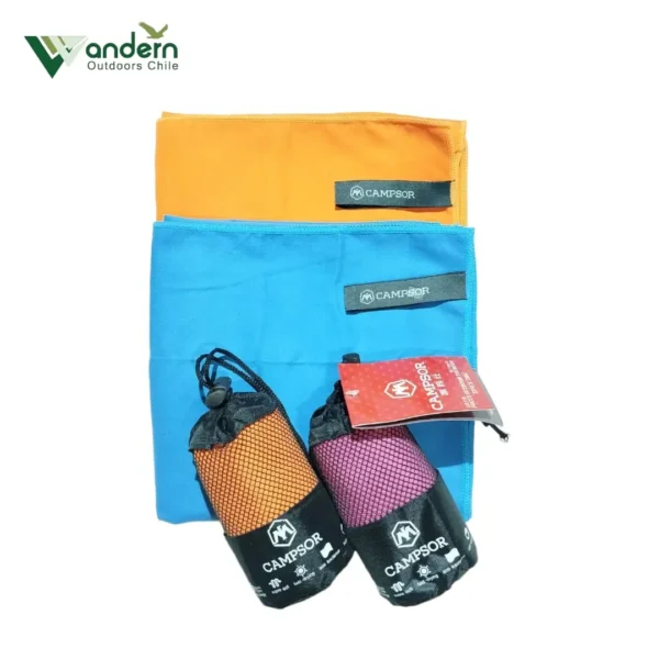 27 Toalla de secado rápido CAMPSOR Outdoors Talla S (77cm x 40cm) 27 Toalla de secado rápido CAMPSOR Outdoors Talla S (77cm x 40cm)