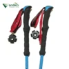 Bastón de Trekking Volide Aluminio Telescópico (Par)