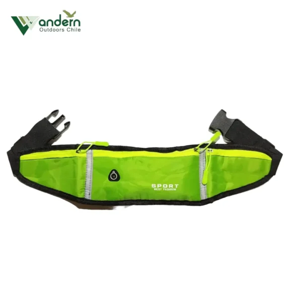 Banano Riñonera Sport Best Fashion correa elástica treeking/Running Verde Banano Riñonera Sport Best Fashion correa elástica treeking/Running Verde