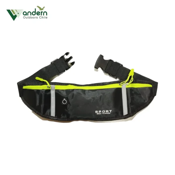 Banano Riñonera Sport Best Fashion correa elástica treeking/Running Negro Banano Riñonera Sport Best Fashion correa elástica treeking/Running Negro